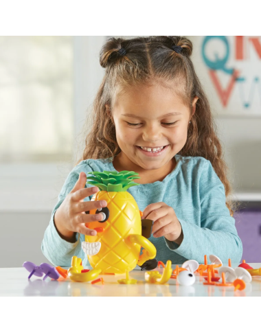 Emocijų ananasas - Lavinamieji žaislai vaikams nuo 3 metų