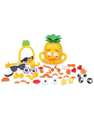 Emocijų ananasas - Lavinamieji žaislai vaikams nuo 3 metų