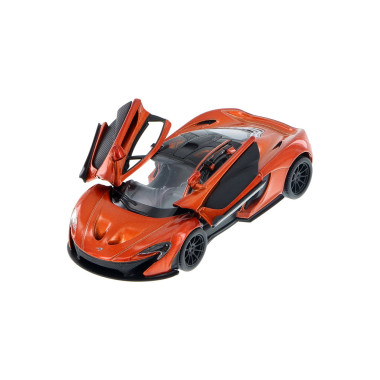 Kinsmart modeliukas McLaren P1, oranžinis - Mašinų modeliukai vaikams