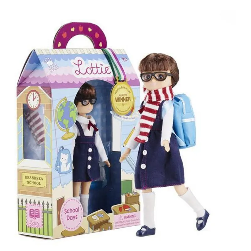 Lottie lėlė Moksleivė - Lėlės mergaitėms nuo 3 metų Lottie lėlė Moksleivė - Lėlės mergaitėms nuo 3 metų