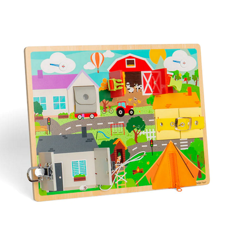 Bigjigs veiklos lenta - Mediniai lavinamieji žaislai