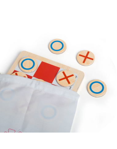 Bigjigs magnetinis žaidimas Kryžiukai-nuliukai - Žaidimai vaikams nuo 3 metų