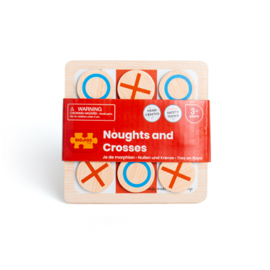 Bigjigs magnetinis žaidimas Kryžiukai-nuliukai - Žaidimai vaikams nuo 3 metų