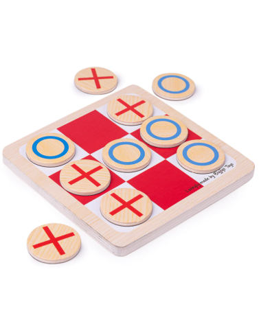 Bigjigs magnetinis žaidimas Kryžiukai-nuliukai - Žaidimai vaikams nuo 3 metų