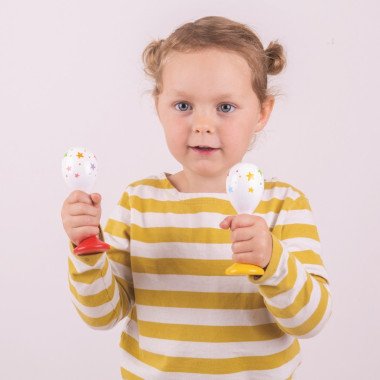 Bigjigs muzikos instrumentas Maraka - Muzikos instrumentai vaikams