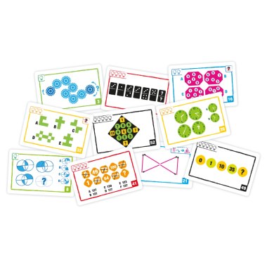 Loginės kortelės Logic Cards Blue - Loginiai žaidimai vaikams nuo 12 metų