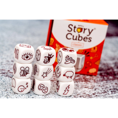 Pasakojimų žaidimas Rory's Story Cubes - Žaidimai vaikams nuo 6 metų