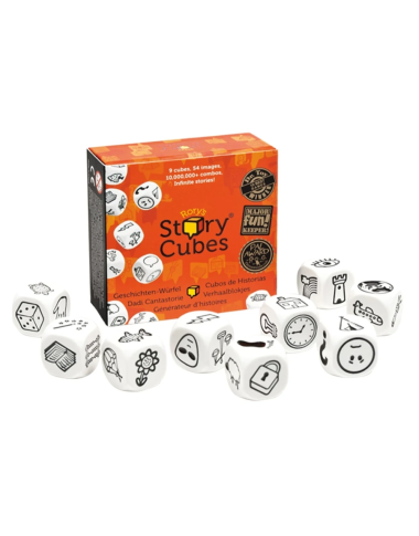 Pasakojimų žaidimas Rory's Story Cubes - Žaidimai vaikams nuo 6 metų