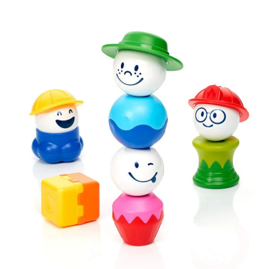 SmartMax magnetinės kaladėlės My First People -  Lavinamieji žaislai vaikams nuo 1 metų