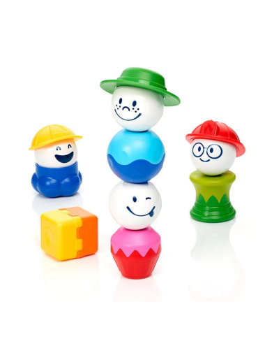 SmartMax magnetinės kaladėlės My First People -  Lavinamieji žaislai vaikams nuo 1 metų