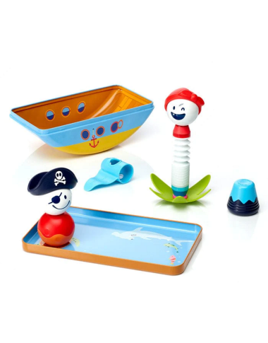SmartMax magnetinės kaladėlės My First Pirates -  Lavinamieji žaislai vaikams nuo 1 metų