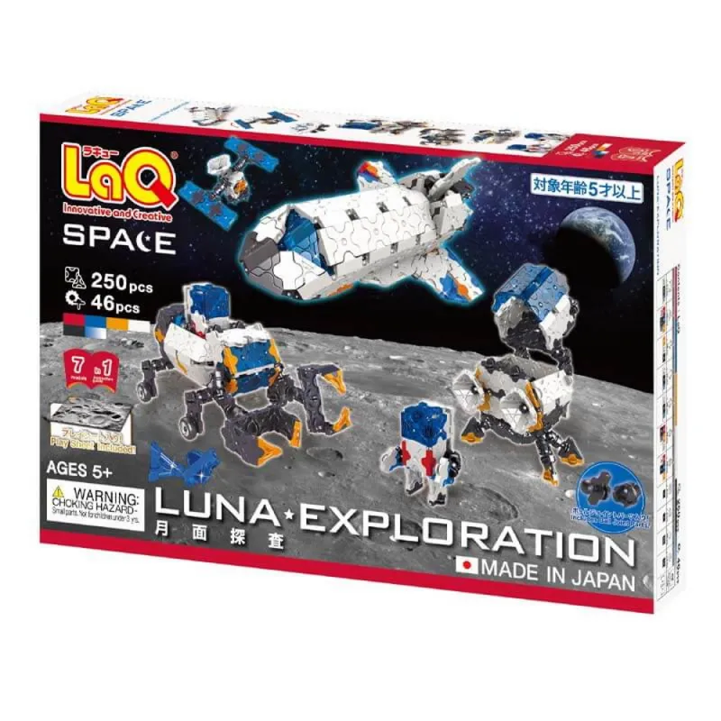 LaQ konstruktorius Lunar Exploration - Japoniškas konstruktorius vaikams LaQ konstruktorius Lunar Exploration - Japoniškas konstruktorius vaikams