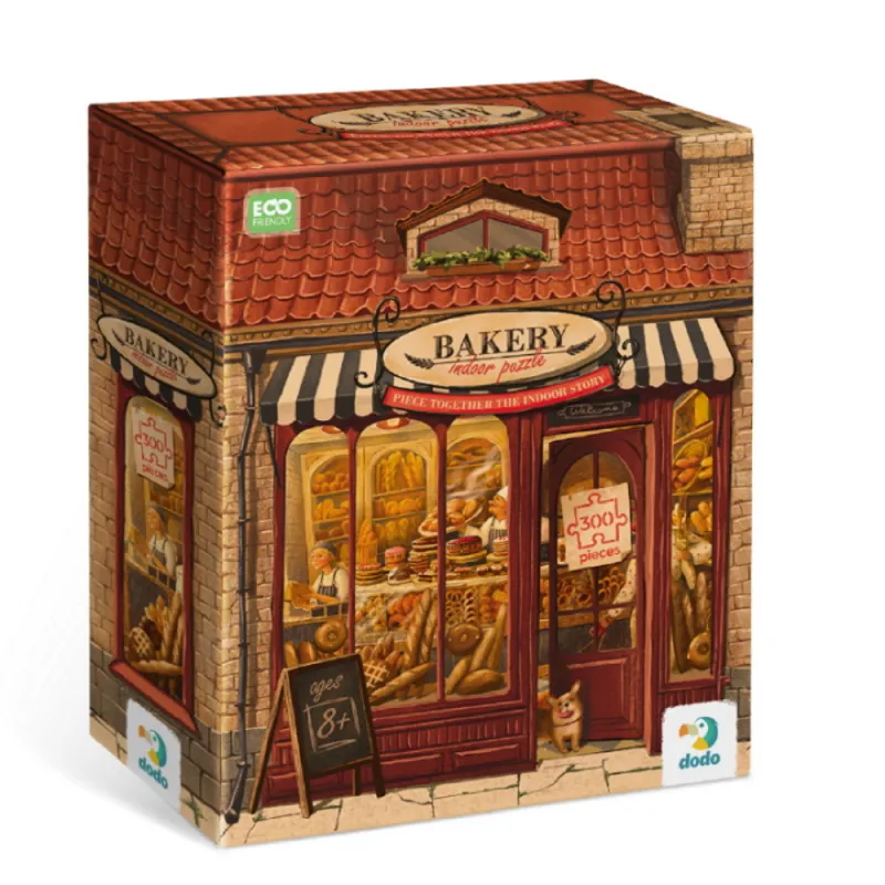 Dodo dėlionė Kepyklėlė (300 det.) - Dėlionės nuo 8 metų Dodo dėlionė Kepyklėlė (300 det.) - Dėlionės nuo 8 metų