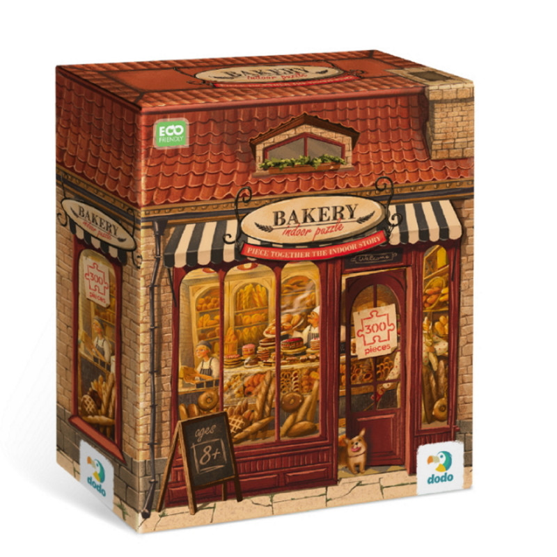 Dodo dėlionė Kepyklėlė (300 det.) - Dėlionės nuo 8 metų