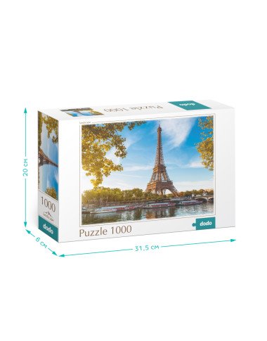 Dodo dėlionė Eifelio bokštas - Dėlionės suaugusiems