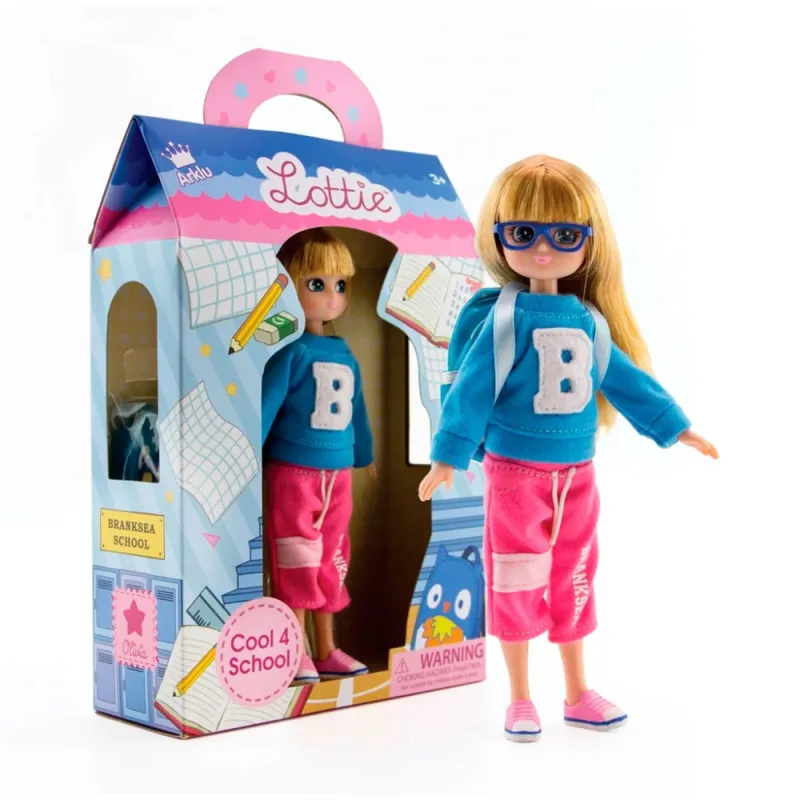 Lottie lėlė Moksleivė - Lėlės mergaitėms nuo 3 metų Lottie lėlė Moksleivė - Lėlės mergaitėms nuo 3 metų