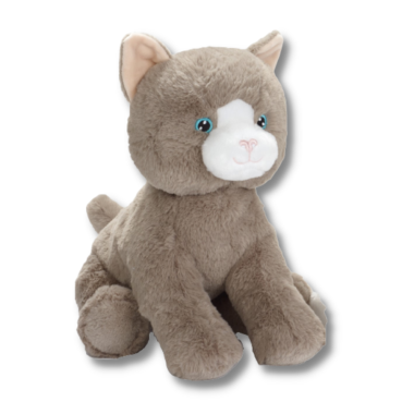 Pliušinis žaislas Pilkas kačiukas - Minkšti žaislai vaikams