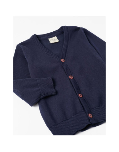 ZIPPY mėlynas užsegamas megztukas - Apranga vaikams