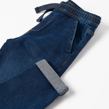 ZIPPY tamsiai mėlyni džinsai - Apranga vaikams