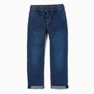 ZIPPY tamsiai mėlyni džinsai - Apranga vaikams