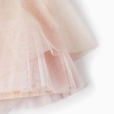 ZIPPY tiulinis blizgus rausvas sijonas - Apranga vaikams