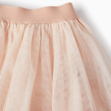 ZIPPY tiulinis blizgus rausvas sijonas - Apranga vaikams