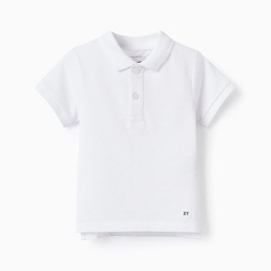 ZIPPY balti polo marškinėliai - Apranga vaikams