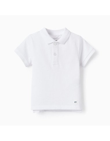 ZIPPY balti polo marškinėliai - Apranga vaikams