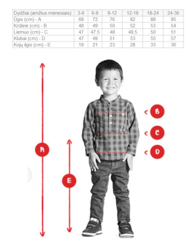 ZIPPY suknelė ilgomis rankovėmis - Apranga vaikams