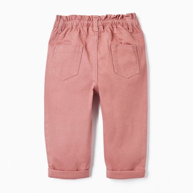 ZIPPY rausvos kelnės - Apranga vaikams