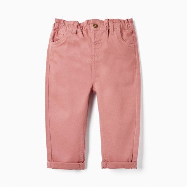 ZIPPY rausvos kelnės - Apranga vaikams