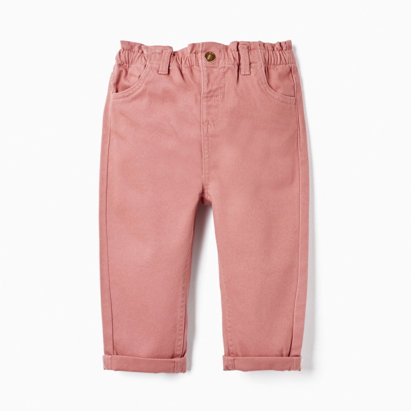 ZIPPY rausvos kelnės - Apranga vaikams