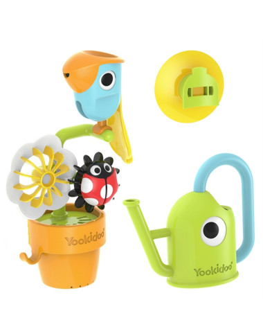 Yookidoo vonios žaislas Pour ‘N’ Spin Tipping Bird - Vonios žaislai vaikams