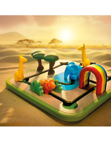 Loginis žaidimas Safari Park Jr. - Lavinamieji žaidimai vaikams