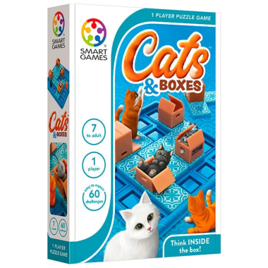Loginis žaidimas Cats & Boxes - Lavinamieji žaidimai vaikams
