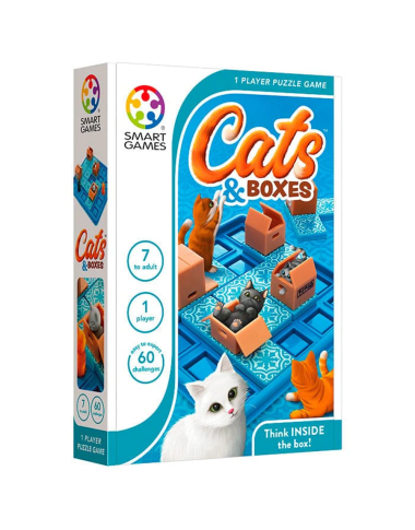 Loginis žaidimas Cats & Boxes - Lavinamieji žaidimai vaikams