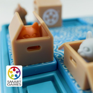 Loginis žaidimas Cats & Boxes - Lavinamieji žaidimai vaikams