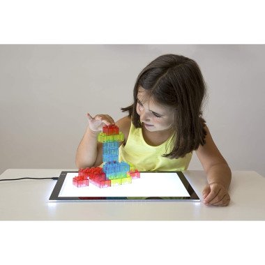 Miniland skaidrios kaladėlės (55 el.) - Lavinamieji žaislai vaikams nuo 2 metų