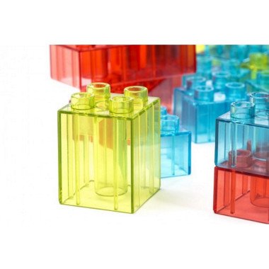 Miniland skaidrios kaladėlės (55 el.) - Lavinamieji žaislai vaikams nuo 2 metų