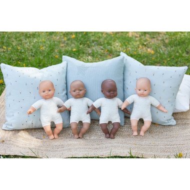 Miniland lėlė kūdikis minkštu kūneliu (32 cm) - Lėlės vaikams