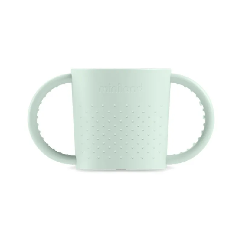 Miniland puodelis su rankenomis - Prekės vaikams