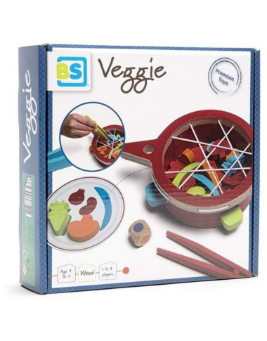 BS Toys žaidimas Match the Veggie - Stalo žaidimai vaikams nuo 4 metų