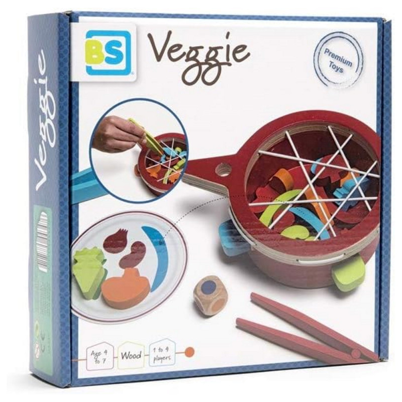 BS Toys žaidimas Match the Veggie - Stalo žaidimai vaikams nuo 4 metų