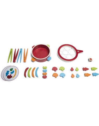 BS Toys žaidimas Match the Veggie - Stalo žaidimai vaikams nuo 4 metų