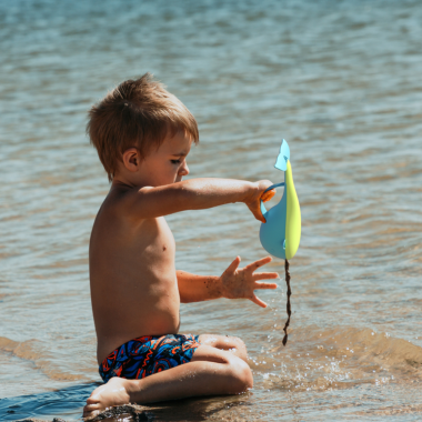BiBio delfinas DolBi - Vandens, smėlio žaislai vaikams