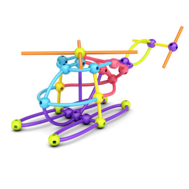 Meli Stik konstruktorius (150 el.) - Konstruktoriai vaikams