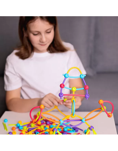 Meli Stik Edu konstruktorius (1200 el.) - Konstruktoriai darželiams