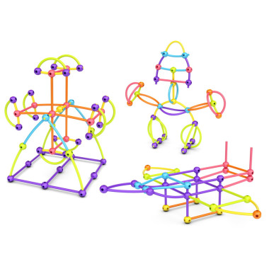 Meli Stik Edu konstruktorius (1200 el.) - Konstruktoriai darželiams