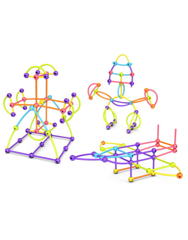 Meli Stik Edu konstruktorius (1200 el.) - Konstruktoriai darželiams