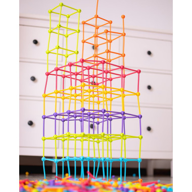 Meli Stik Edu konstruktorius (1200 el.) - Konstruktoriai darželiams